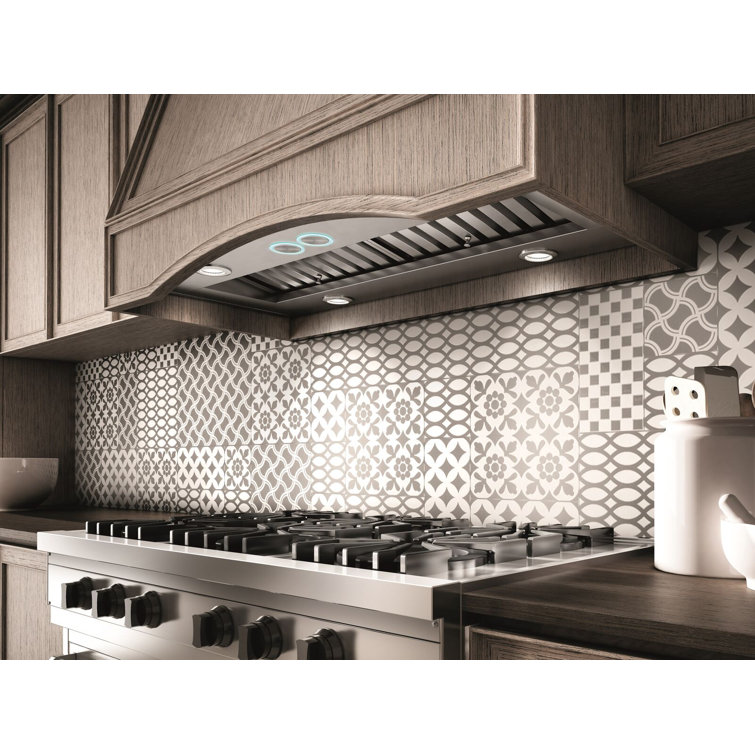 Elica 46.5" Arezzo 1200 CFM Ducted Insert Range Hood in Stainless Steel
